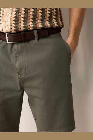 Next Faux Suede Belted Chino Shorts40W x 31L (UK 40 R)