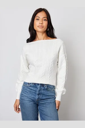 Threadbare Pull en maille torsadée à col arrondi40