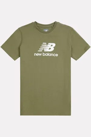 New Balance Garçons T-shirt à logo empilé en 100% coton10 - 11 ans (140 - 146cm)