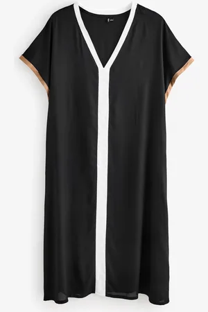 HUGO BOSS Signature Stripe Swim Dress Cover-Uplarge