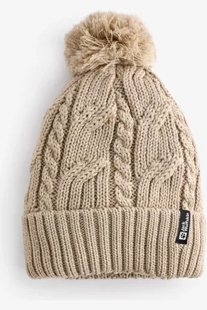 Jack Wolfskin Bonnet tricoté Pom PomUn an