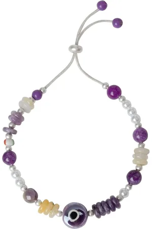 Bibi Bijoux Gold Tone Multi Beaded Friendship Braceletun