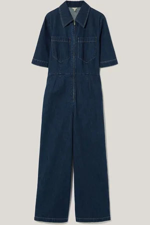 Jigsaw Combinaison Denim à coutures contrastantes 100% coton34