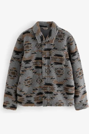 Next Veste-chemise en polaire impriméeL