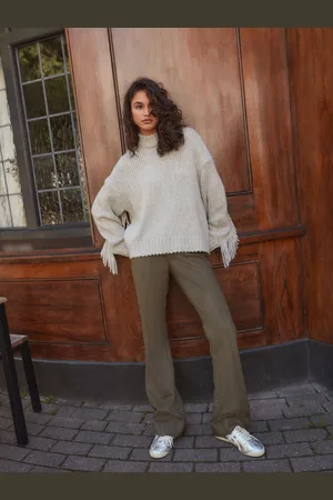 Next Pantalon Bootcut en faux suède42 L