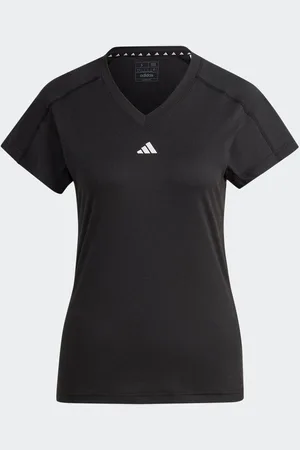 adidas Aeroready Train Essentiels T-shirt à col en V minimal branding36-38
