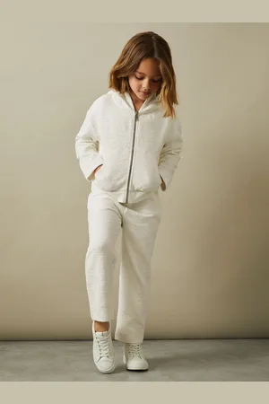 Reiss Ensemble à capuche et jogging Ula en bouclette de coton mélangé7 - 8 ans (122 - 128cm)