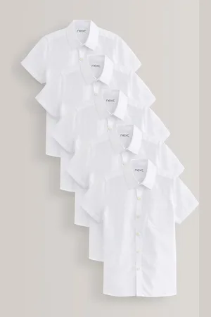Next 5{Paquet de chemises scolaires Manches courtes (3-17ans)4 ans (104cm)