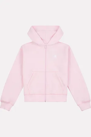 New Balance Small Girls Brush Back Logo Zip Hoodie9 - 10 ans (134 - 140cm)