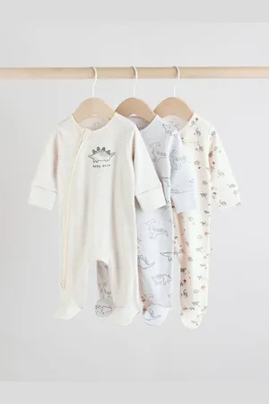 Next Dors-bien bébé 100% coton zippés en deux sens 3 Lot (0-2ans)56cm