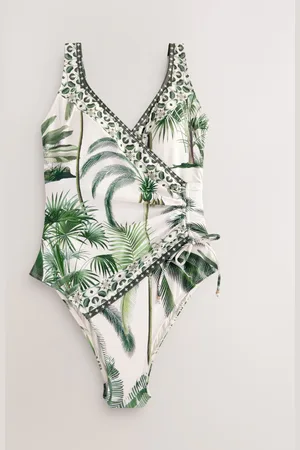 Next Maillot de bain gainant le ventre froncé46 Tall