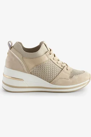 Dune Eiline Side Zip Wedge Trainerseu41