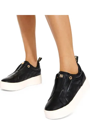 Kurt Geiger Lighter Laceless Quilt Trainers