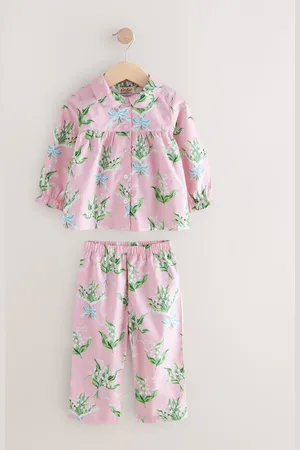 Next Cath Kidston Woven Button Through 100% Cotton Pyjamas 1 Pack7480cm