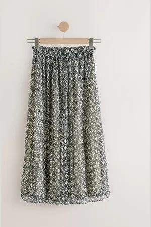 Next Jupe mi-longue imprimée44short