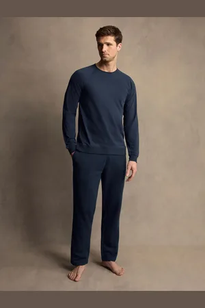 Paul Smith Navy Lounge Manches longues 100% Coton TopS