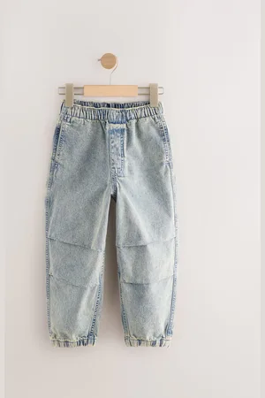 Next 100% Cotton Denim Cuffed Jeans (3-16yrs)134140cm