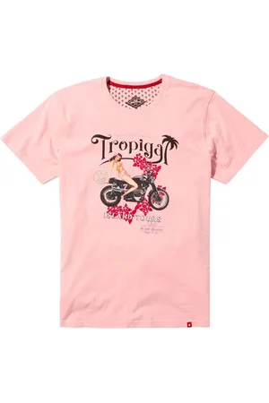Joe Browns 100% Cotton Pin-Up Motorbike Graphic T-ShirtTrès grand