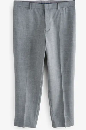 Next Slim Fit Wool Blend Motionflex Suit Trousers36r