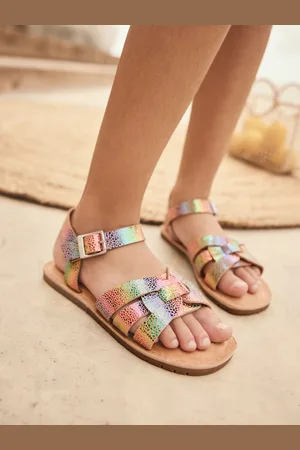 Next Sandales tressées en cuir