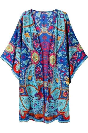 Joe Browns Relaxed Fit Boho Scarf Print Kimonopetit
