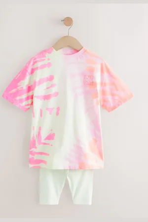 Next 100% Cotton T-Shirt And Cycling Shorts Set (3-16yrs)140146cm