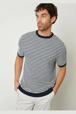 Threadbare Rayure T-shirt en maille texturéeGrand