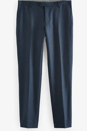 Next Pantalon de costume en flanelle Signature Zignone32W x 29L (UK 32 S)