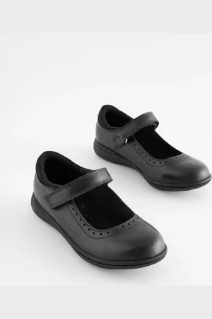 Next Chaussures Mary Jane en cuir à détail écolière