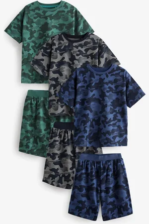 Next 100Pyjama court en coton % 3 Lot (3-16ans)15 ans (170cm)