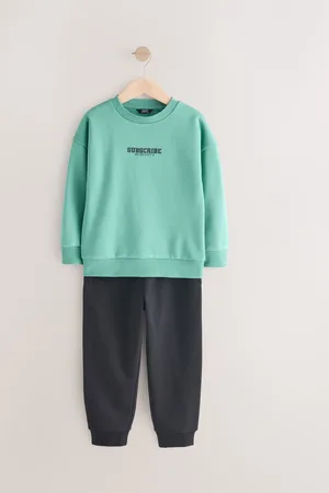 Next Graphic Crew and Joggers Set (3-16yrs)11 ans (146cm)