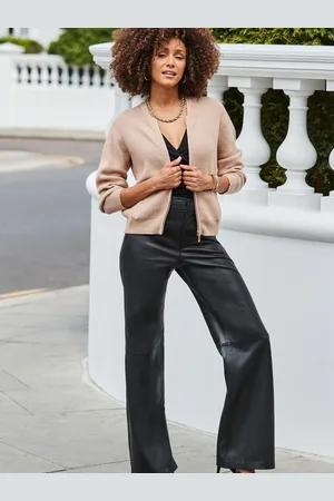 Sosandar Pantalons en cuir Ample38