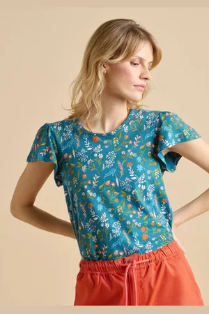 Brakeburn Shoreline Meadow Jersey 100% Cotton T-Shirt48