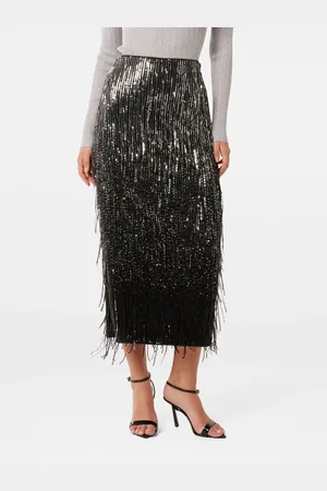 Forever New Aria Tassel Sequin Jupes34