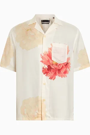 AllSaints Chemises Allsaints Fleur Manches CourtesTrès grand