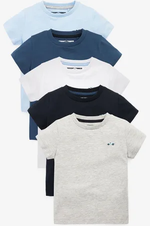 Next T-shirt Manches courtes 100% coton 5 Lot (3mois-7ans)2 - 3 ans (92 - 98cm)