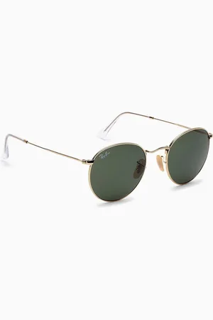 Ray-Ban Ray-Ban petits Lunettes de soleil ronds en métalTAILLE UNIQUE