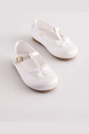 Next Butterfly Satin Bridesmaid T-Bar Occasion Shoes