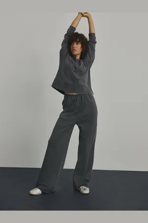 Next Washed Wide Leg 100% Cotton JoggersXXL