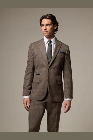 Next Veste de costume à carreaux garnie54 Short (UK 44 S)