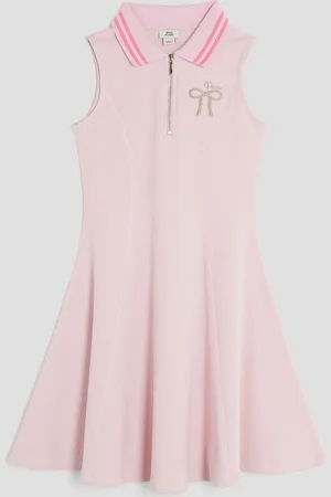 River Island Robe fille sans manches à col naud122128cm