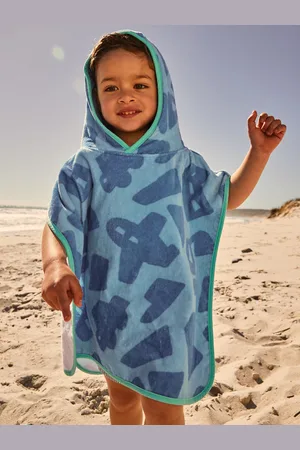 Next Poncho 100% coton éponge (9mois-6ans)9Mths-2Yrs