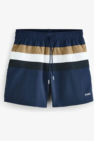 HUGO BOSS Louis Stripe Swim ShortsMédium