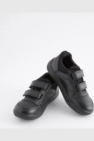 Next Double Strap Fermeture par contact School Trainers