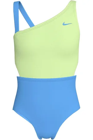 Nike Colour Block Asymmetrical Cutout Swimsuit128134cm
