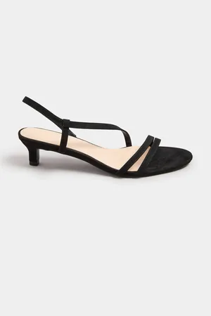 Long Tall Sally Kitten Heels Slingback Sandals10