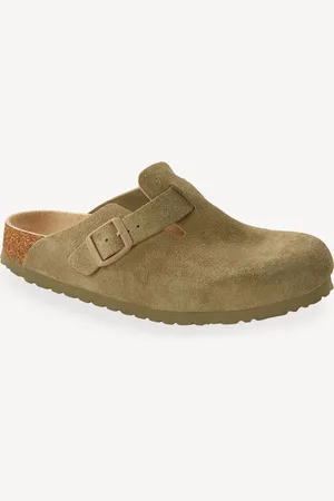 Birkenstock Boston Sabots en daim