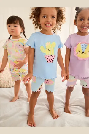 Next 100Pyjama court en coton % 3 Lot (9mths-10yrs)4 - 5 ans (104 - 110cm)