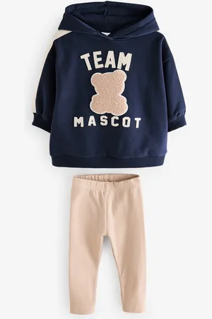 Next Ensemble Sweat-shirt à capuche et Leggings (3mths-7yrs)6 - Mois 9 (68 - 74cm)