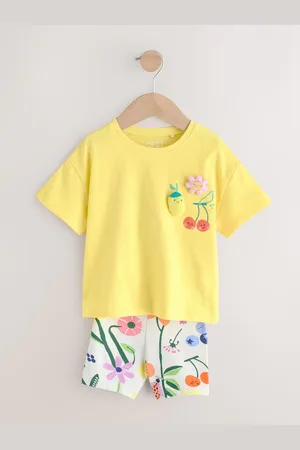 Next Short Sleeve T-Shirt and Cycle Shorts Set (3mths-7yrs)110116cm